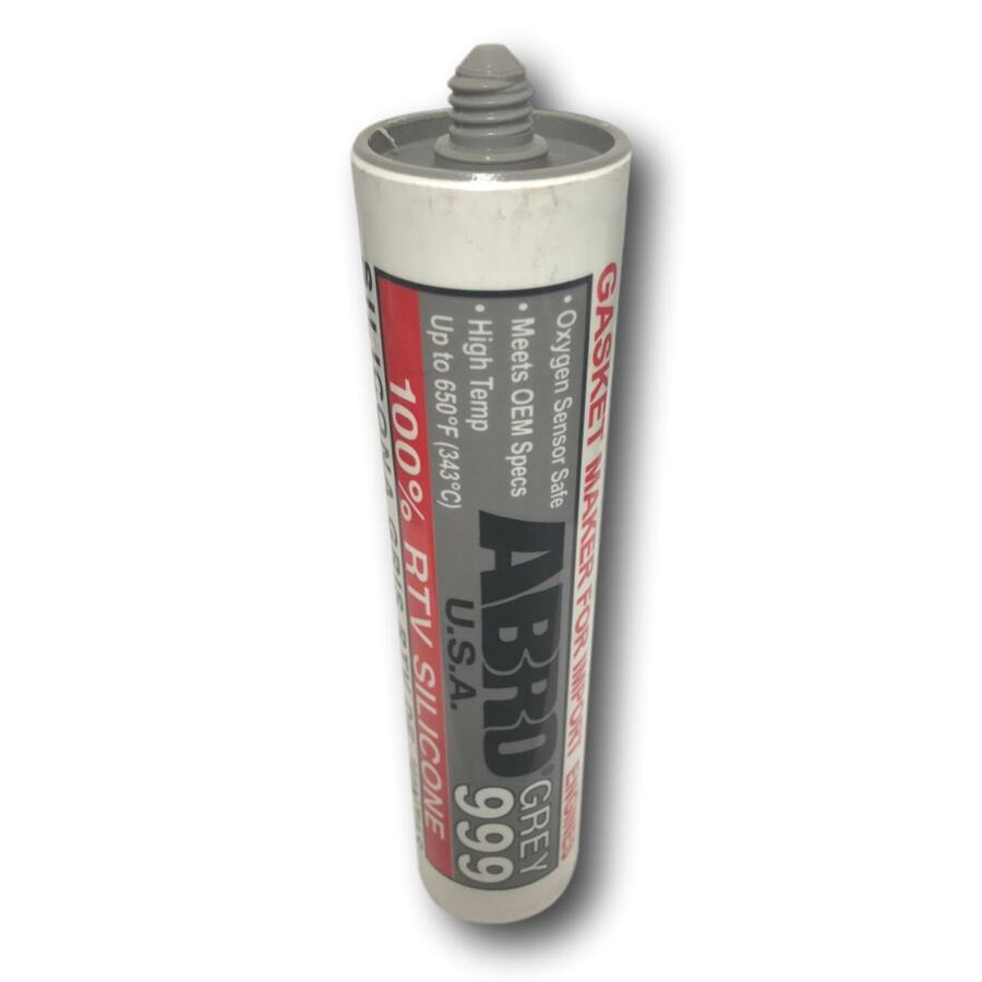 EXHAUST SEALANT CARTRIDGE GREY 999 RTV SILICONE SENSOR SAFE & HIGH