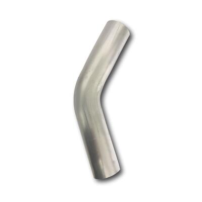 INTERCOOLER  PIPE MANDREL BEND ALUMINIUM  2 1/2" 45 DEGREE